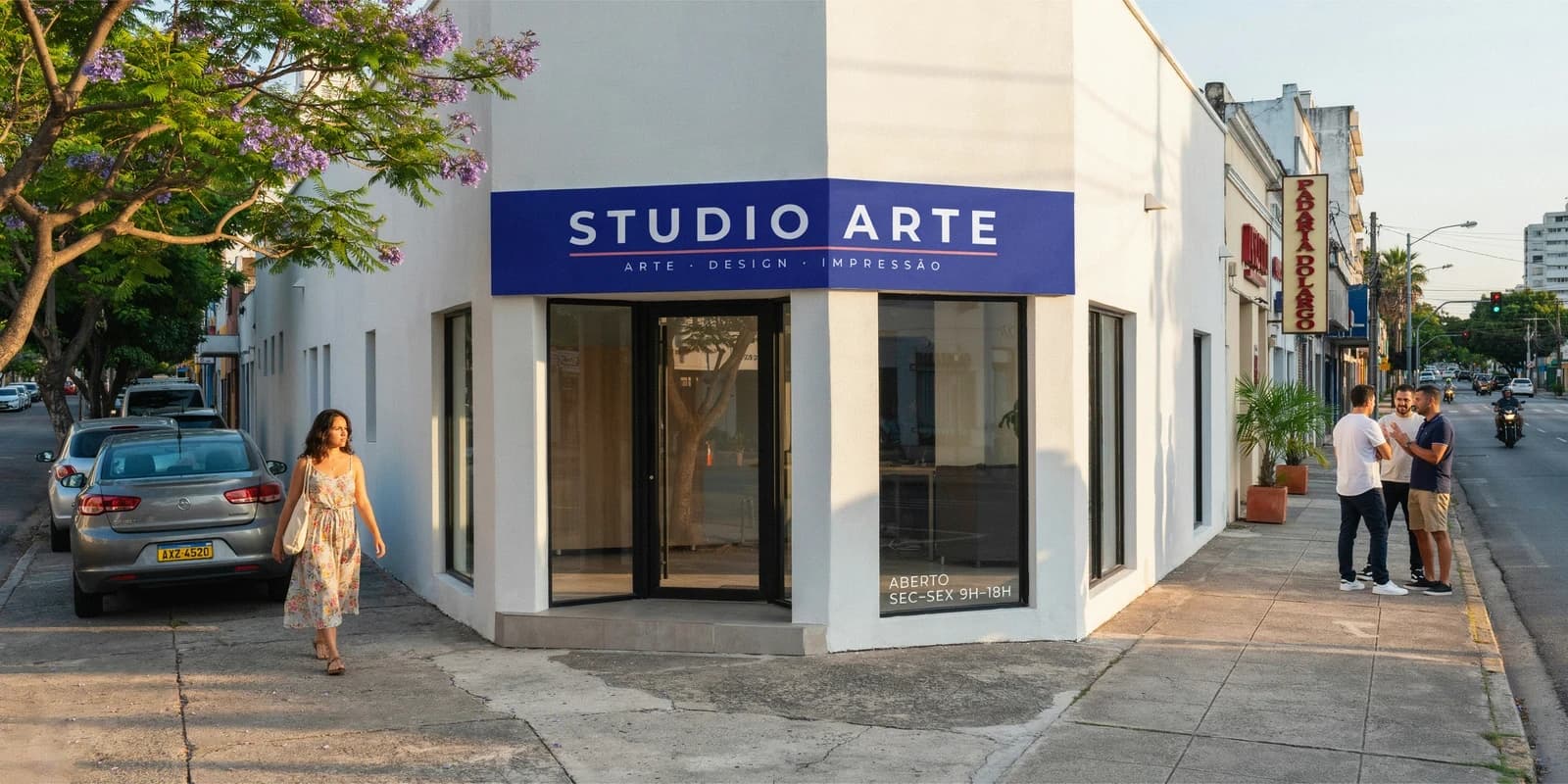 arte banner impressao