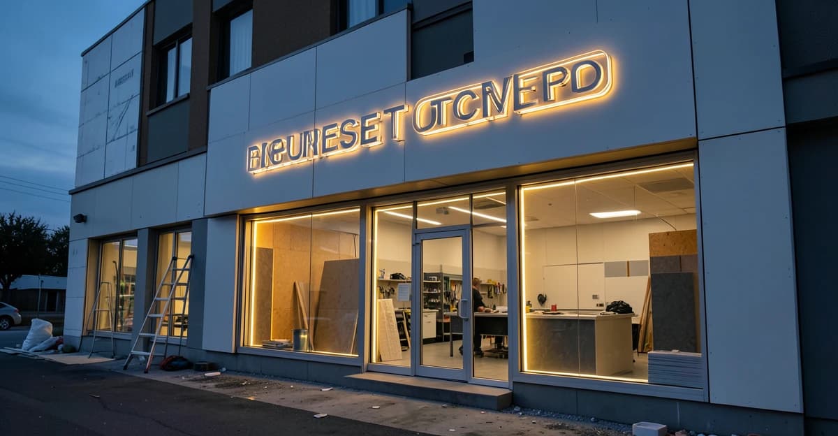 Como funciona instalação de fachada com LED integrado: guia técnico
