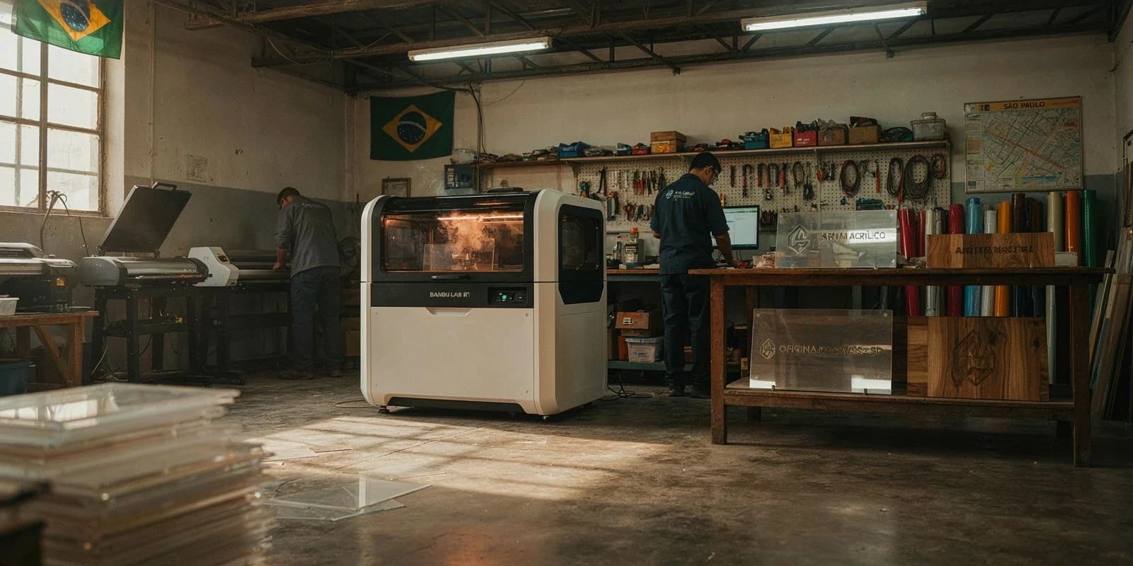 Gravadora Laser CO₂ 55W: Quando Comprar e Quando Terceirizar