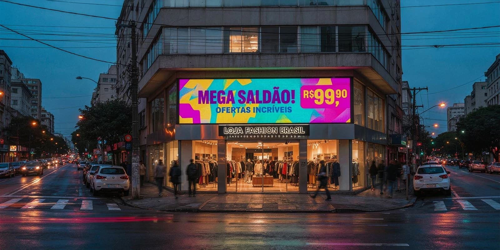 Painéis LED para Fachada 2026: Custo, Instalação e Consumo Real