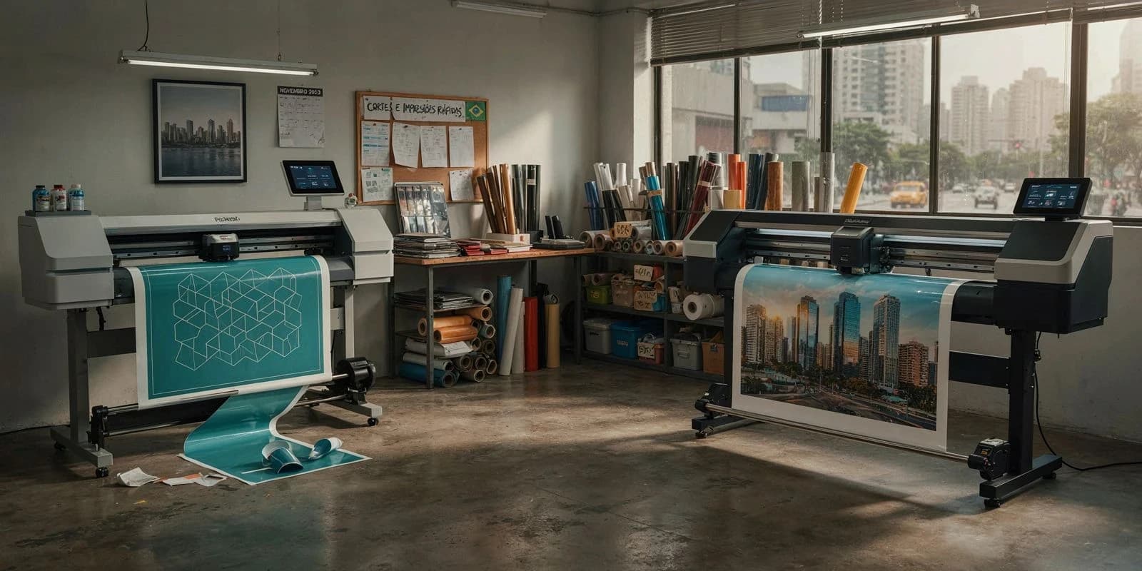 Plotter de Recorte vs Impressora: Qual É Diferença e Quando Usar