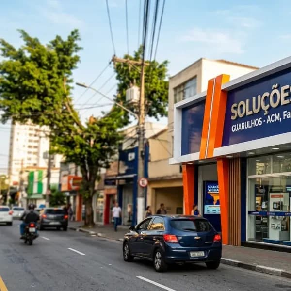 Dealer Visual — equipe, fachadas e loja física