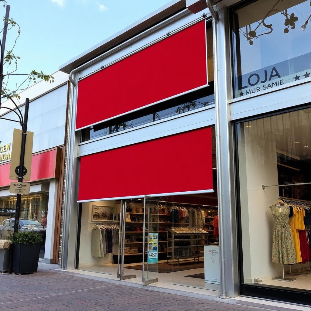 Toldo para Fachada de Loja